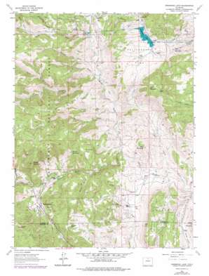 Pinewood Lake USGS topographic map 40105c3