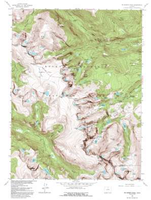 McHenrys Peak USGS topographic map 40105c6
