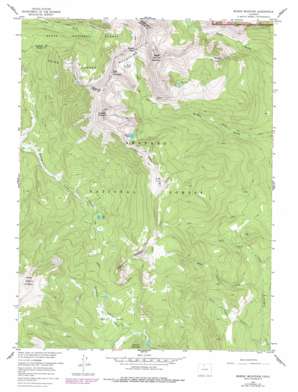 Bowen Mountain USGS topographic map 40105c8