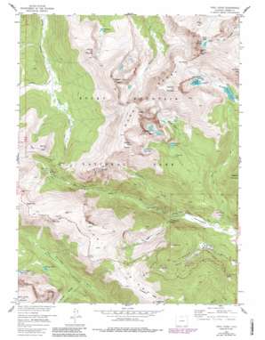 Trail Ridge topo map
