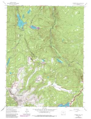 Chambers Lake USGS topographic map 40105e7