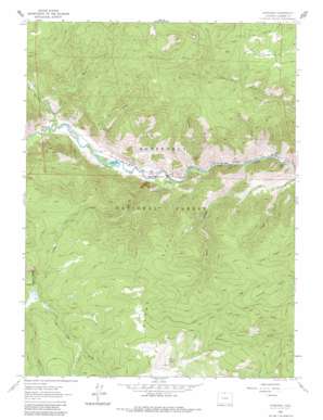 Kinikinik USGS topographic map 40105f6