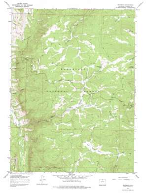 Deadman USGS topographic map 40105g7