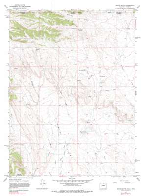 Round Butte topo map