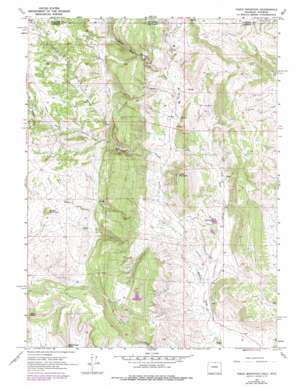 Table Mountain USGS topographic map 40105h2