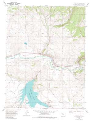 Parshall USGS topographic map 40106a2