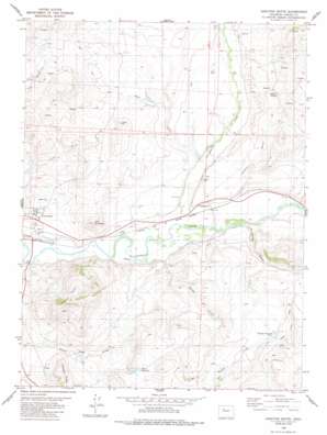 Junction Butte USGS topographic map 40106a3