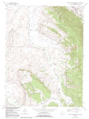 Johnny Moore Mountain USGS topographic map 40106f1