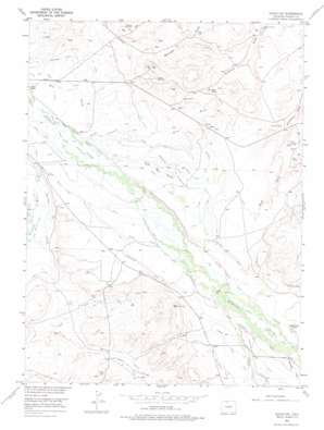 Gould Nw topo map