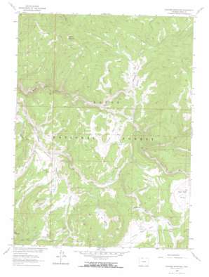 Elkhorn Mountain topo map