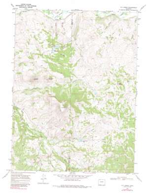 Fly Creek topo map
