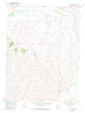 Pole Gulch USGS topographic map 40107h6