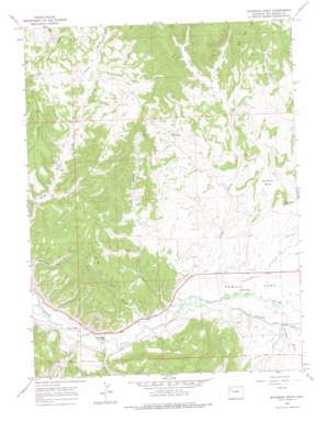 Rangely USGS topographic map 40108a1