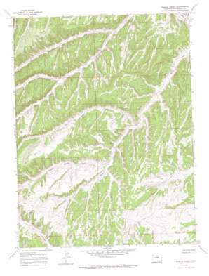 Barcus Creek USGS topographic map 40108a4