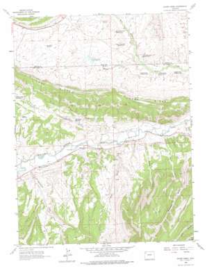 Divide Creek USGS topographic map 40108b5