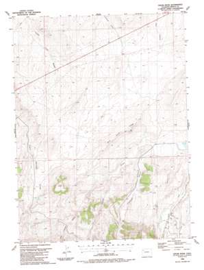 Cedar Knob topo map