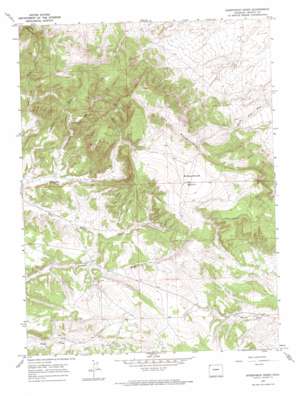 Sheephead Basin topo map