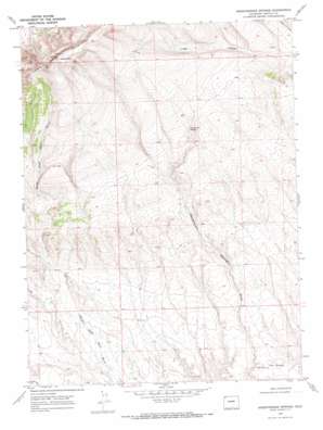 Sheepherder Springs USGS topographic map 40108g4