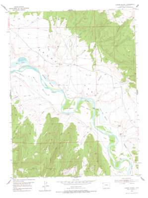 Lodore School USGS topographic map 40108g8
