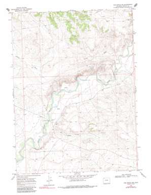 The Nipple NE USGS topographic map 40108h1