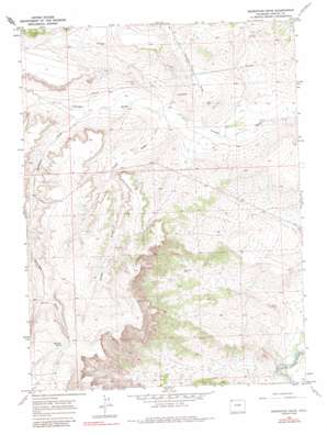 Reservoir Draw topo map
