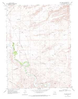 Red Wash SW USGS topographic map 40109a4