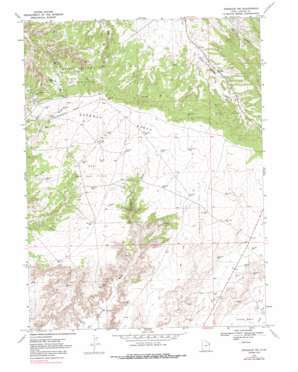 Dinosaur NW USGS topographic map 40109b2