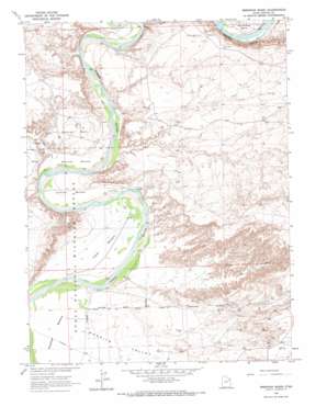 Brennan Basin USGS topographic map 40109b5