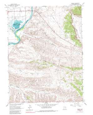 Jensen USGS topographic map 40109c3