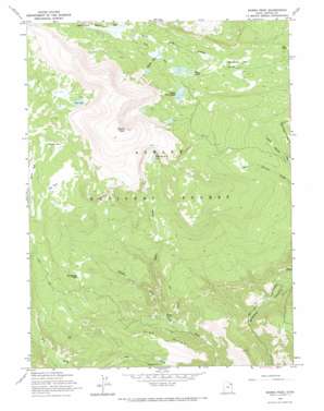 Marsh Peak USGS topographic map 40109f7
