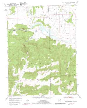 Swallow Canyon USGS topographic map 40109g1