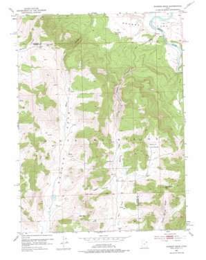 Warren Draw USGS topographic map 40109g2