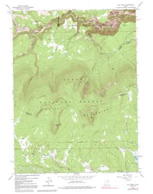 Elk Park topo map