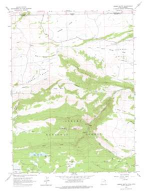 Jessen Butte USGS topographic map 40109h7