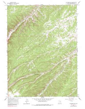 Duchesne SW USGS topographic map 40110a4