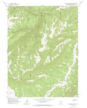Avintaquin Canyon USGS topographic map 40110a7