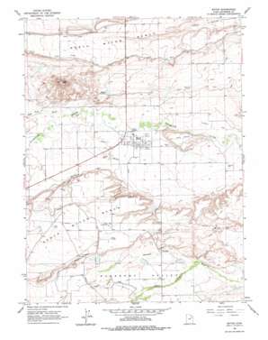 Myton USGS topographic map 40110b1