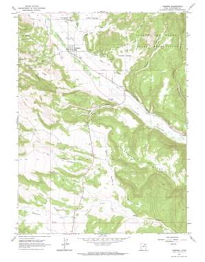 Tabiona USGS topographic map 40110c6