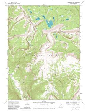 Grandaddy Lake USGS topographic map 40110e7