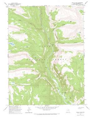 Bollie Lake USGS topographic map 40110f2
