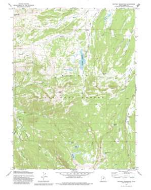 Whitney Reservoir USGS topographic map 40110g8
