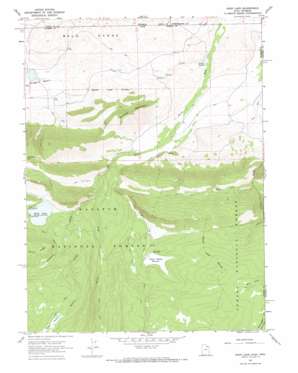 Hoop Lake USGS topographic map 40110h1