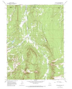 Lyman Lake topo map