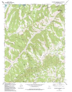 Strawberry Reservoir SE USGS topographic map 40111a1