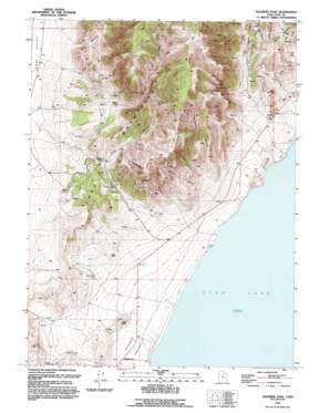 Soldiers Pass USGS topographic map 40111b8