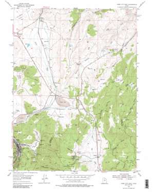 Park City East USGS topographic map 40111f4