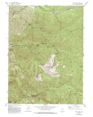 Mount Aire topo map