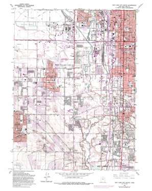Salt Lake City South USGS topographic map 40111f8