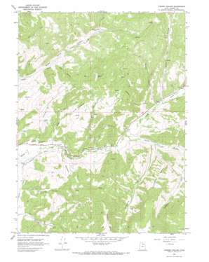 Turner Hollow topo map