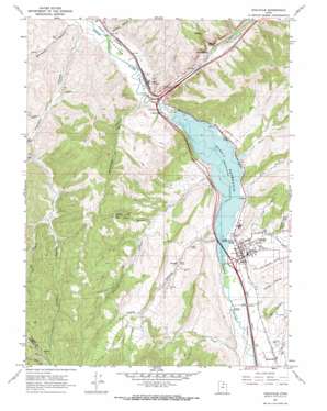 Coalville USGS topographic map 40111h4